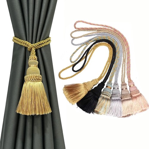 Pair tassel rope curtain - rope,