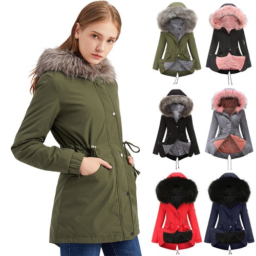Plus size ladies warm jacket - plus,