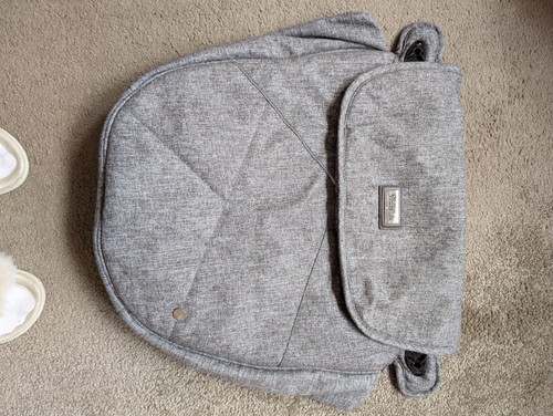 Footmuff apron silver - |,