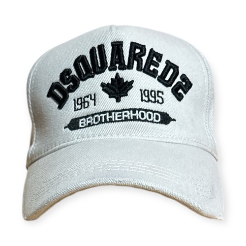 Dsquared2 white baseball cap - dsquared2,