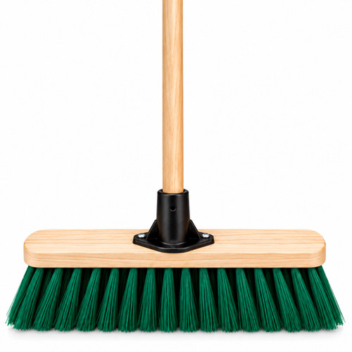 Outdoor broom stiff pvc - broom,