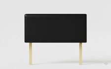 Simply plain 20"Faux leather Headboard