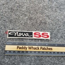 Vintage Nova SS Patch Chevy