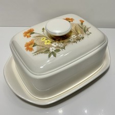 Vintage Butter Dish Covered