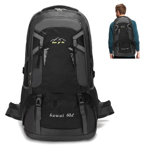 60l hiking camping backpack - hiking,