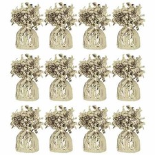Gold Foil Balloon Weights -