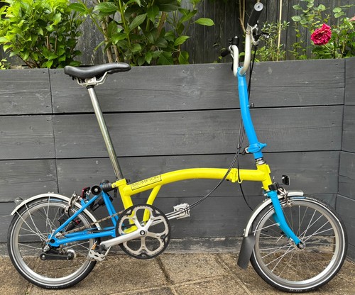 Brompton h3l folding bike - folding, 3