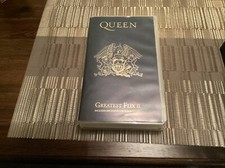 Queen Greatest Flix II VHS Video Including Exclusive Colour Booklet As Shown VGC
