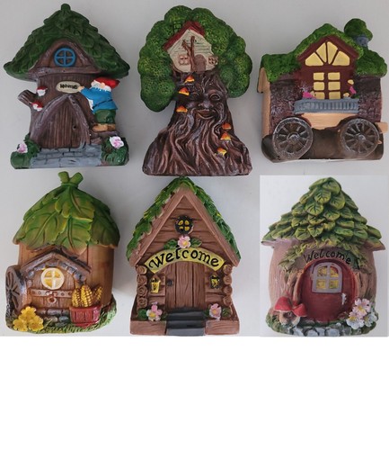 Fairy garden leaf - fairy, roof