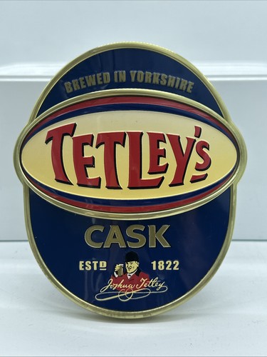 Tetleys cask metal pump - tetleys, clip