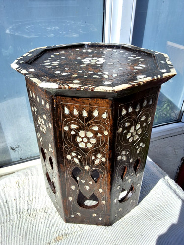 Antique syrian pedestal - antique,