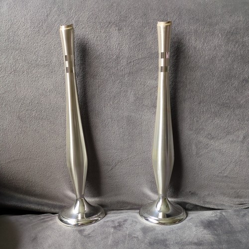 Pair vintage silver plated - pair,