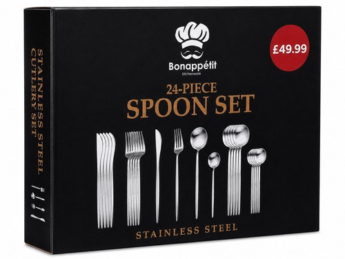 Bonappétit piece stainless - bonappétit, 24-piece