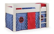 White / Blue / Red Mid Sleeper