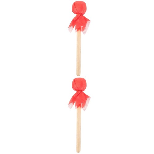 2pcs anti red felt - 2pcs,