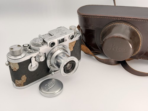 Leica iiif red dial 35mm - leica,