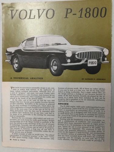 Volvort vintage road - 39, test