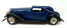 VINTAGE TRIANG MINIC 19M CLOCKWORK VAUXHALL CABRIOLET RED BASE