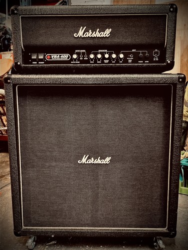 Marshall vba 400 bass amp - marshall,