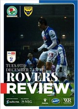 PRE ORDER BLACKBURN ROVERS V