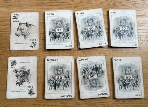 Antique pit card - card, by