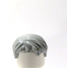 Lego Hair Wig For Boy Man  Minifigure  Short Grey