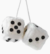 Car White & Black Soft Spotty