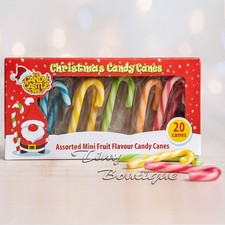 Mini Fruit Flavour Candy Canes