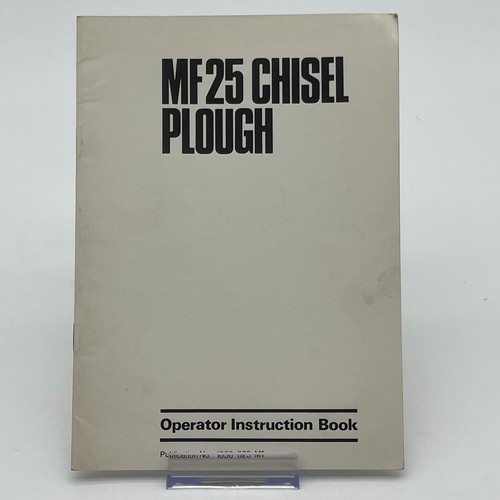 Massey ferguson mf25 chisel - massey,