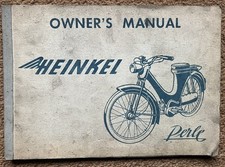 Heinkel Perle Moped 50 Scooter