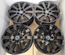 4X BLACK GENUINE VW GOLF MK 5