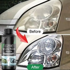 Car Headlight Restoration Polish Headlamp Scratch Remover & Oxidation Cleaner UK