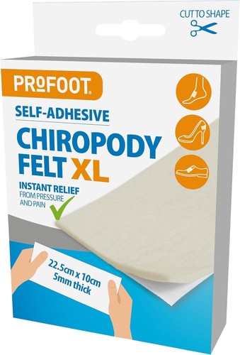Profoot chiropody felt - chiropody,