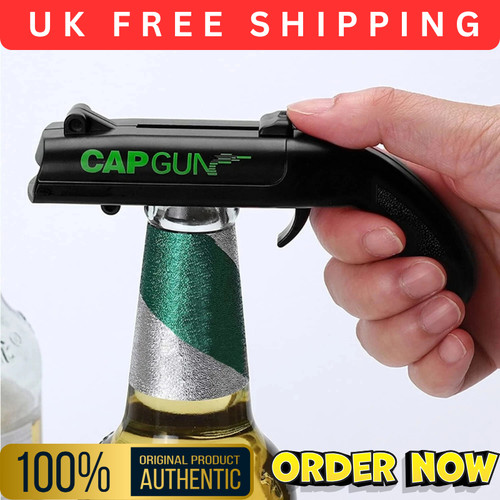 Creative cap gun bottle opener - cap,
