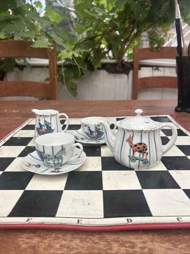 Vintage miniature porcelain - miniature,