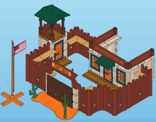 Playmobil 3023 Fort Eagle