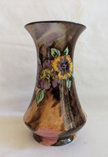 'Viola' Pattern Vase by H &K