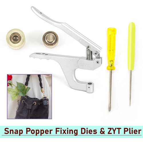 Prong ring snap - prong, press
