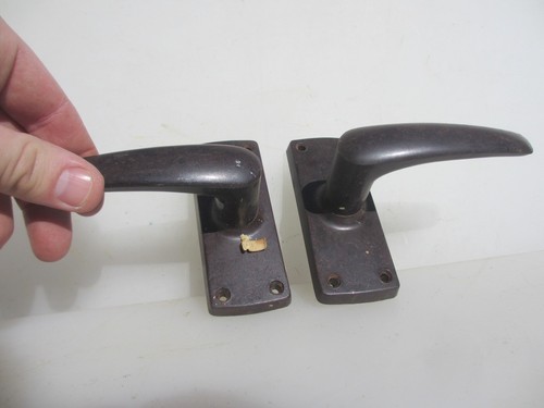Vintage bakelite lever door - vintage,