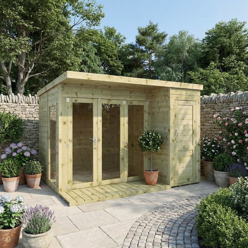 Wooden garden room - 10,