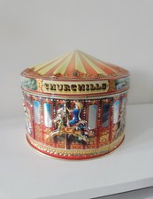 Churchill’s Of London Carousel Vintage Fairground Empty Toffee Tin Collectable