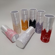 Wedding Bouquet Handle / Bouquet Holder, Stem Cover, Satin & Viennese Lace