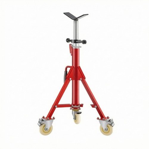 Pipe stand with wheels mobile - stand,