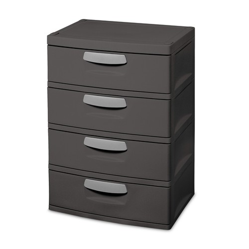 Sterilite drawer storage - 4-drawer,