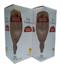 LOT 2x STELLA ARTOIS CHALICE