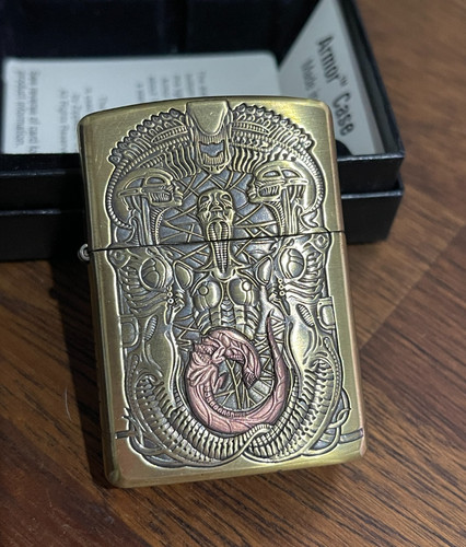 Zippo japanese giger - zippo, h.r