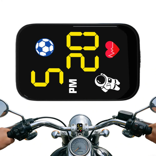 Mini motorcycle clock - mini, |