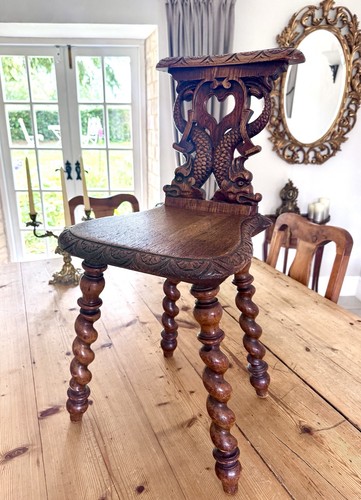 Antique french musicians - antique, chair