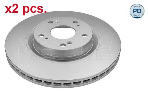 Pcs front brake disc - x2,
