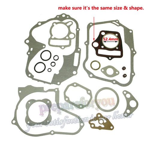110cc engine head gaskets kit - engine,